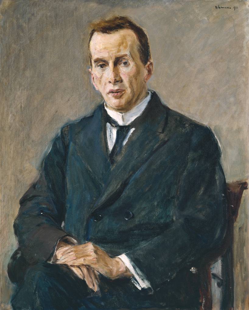 Portrait of Professor Cassirer - Max Liebermann