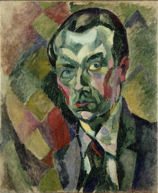 Reproduction du tableau « Autoportrait - Robert Delaunay » par Alpha Reproduction en peinture à l’huile