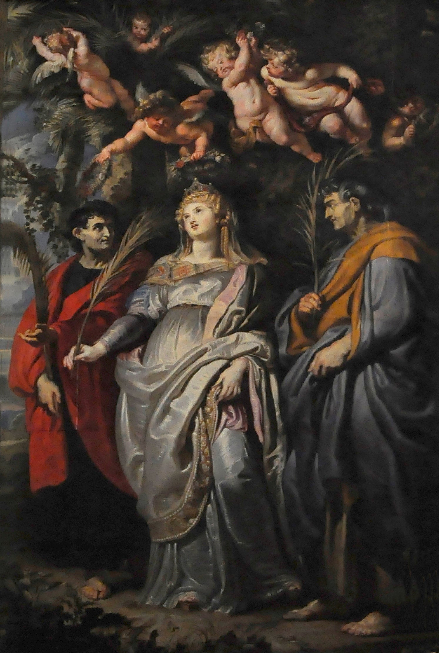 Domitille with Nereus and Achilles - Peter Paul Rubens