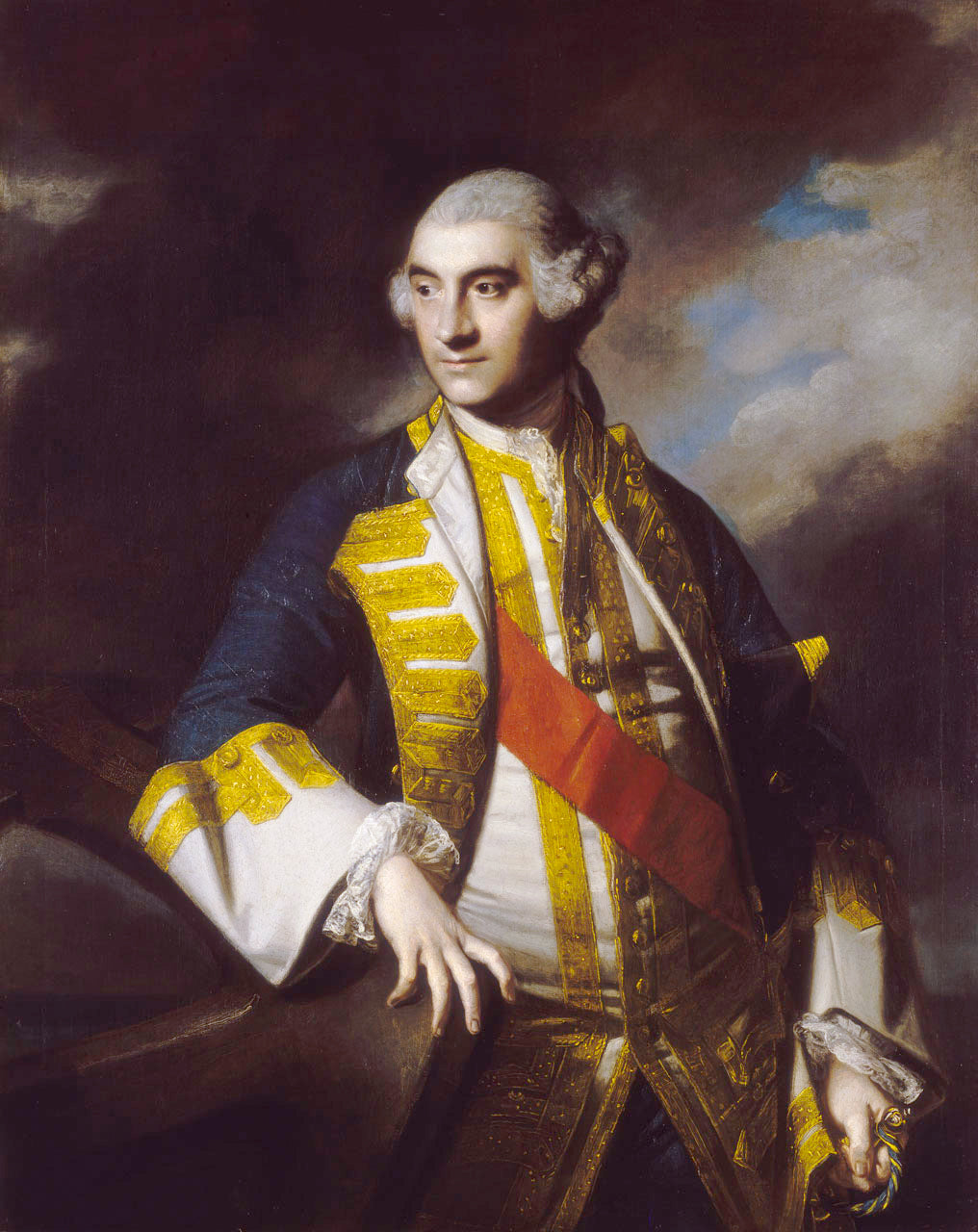Portrait de Sir Charles Saunders (c.1715-1775) - Joshua Reynolds