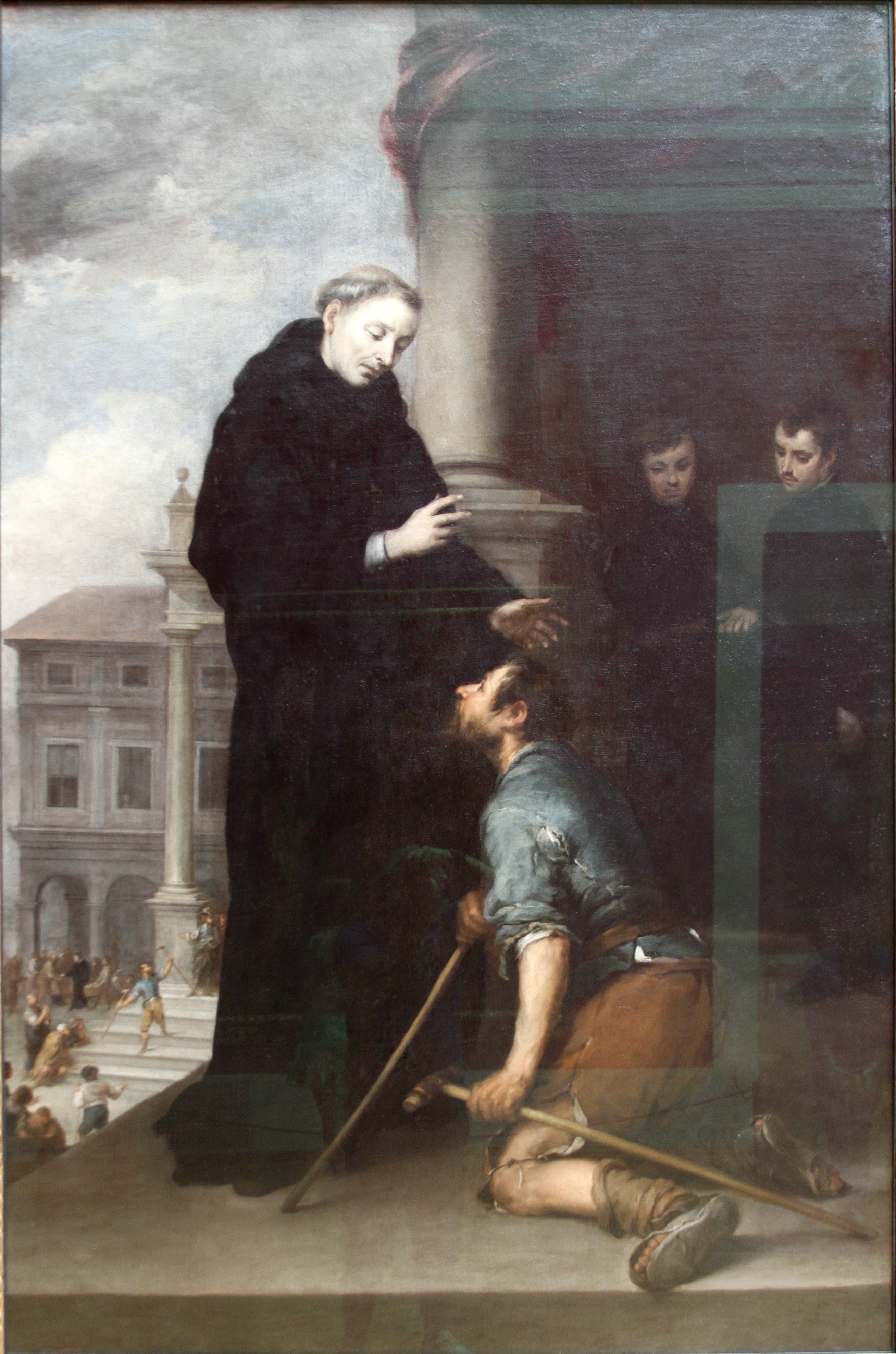 Thomas de Villanova guérit les malades - Bartolomé Esteban Murillo