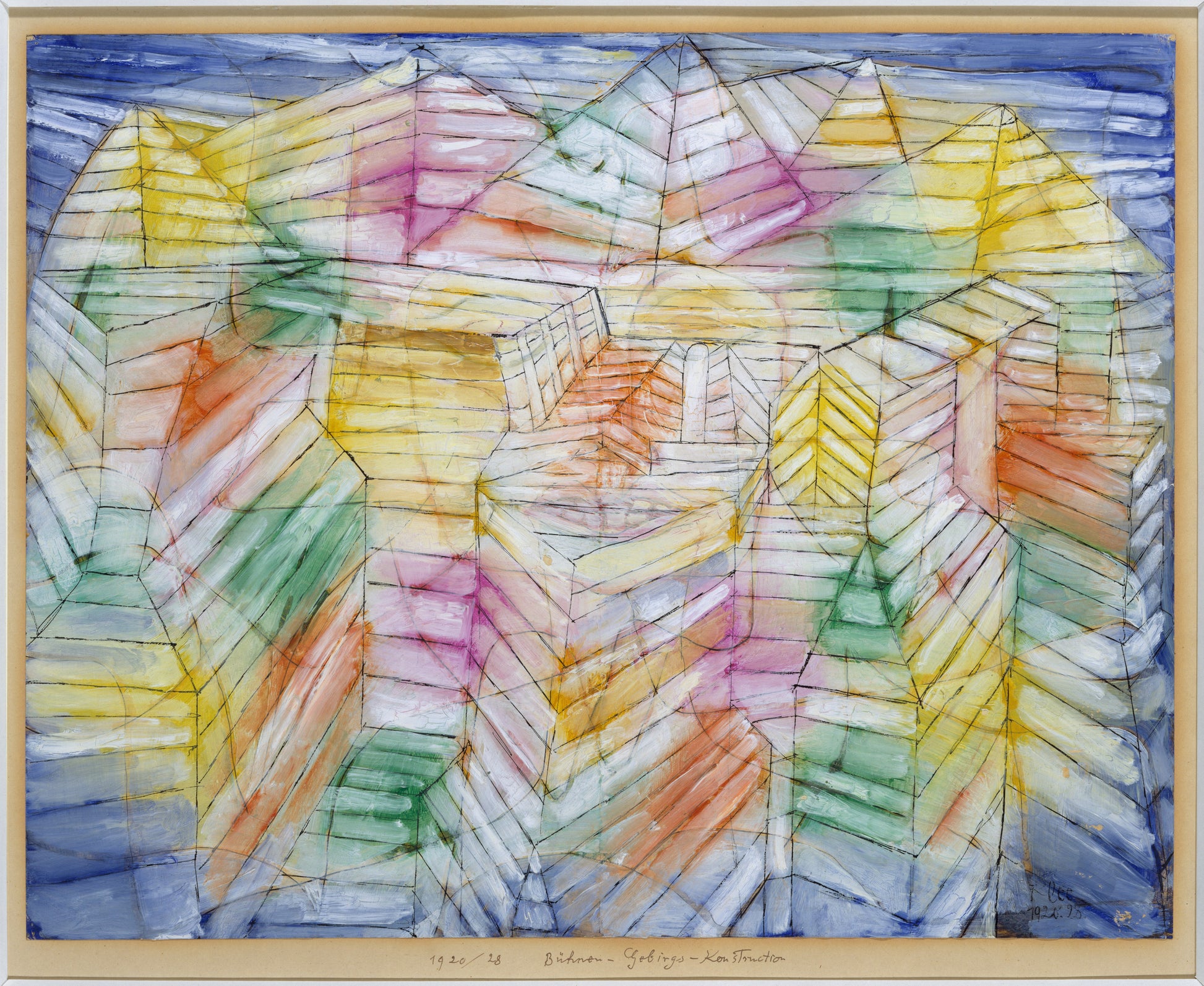 Theater-Mountain-Construction - Paul Klee