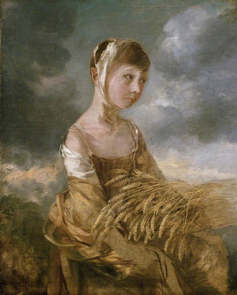 Margaret Gainsborough glanant - Thomas Gainsborough