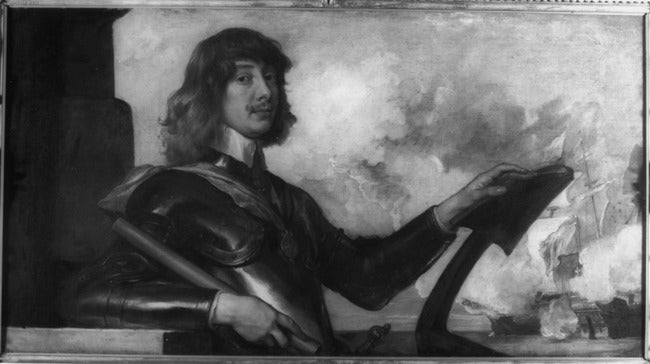 Portrait d'Algernon Percy, 10e comte de Northumberland (1602-1668), Lord Grand Amiral - Antoine van Dyck