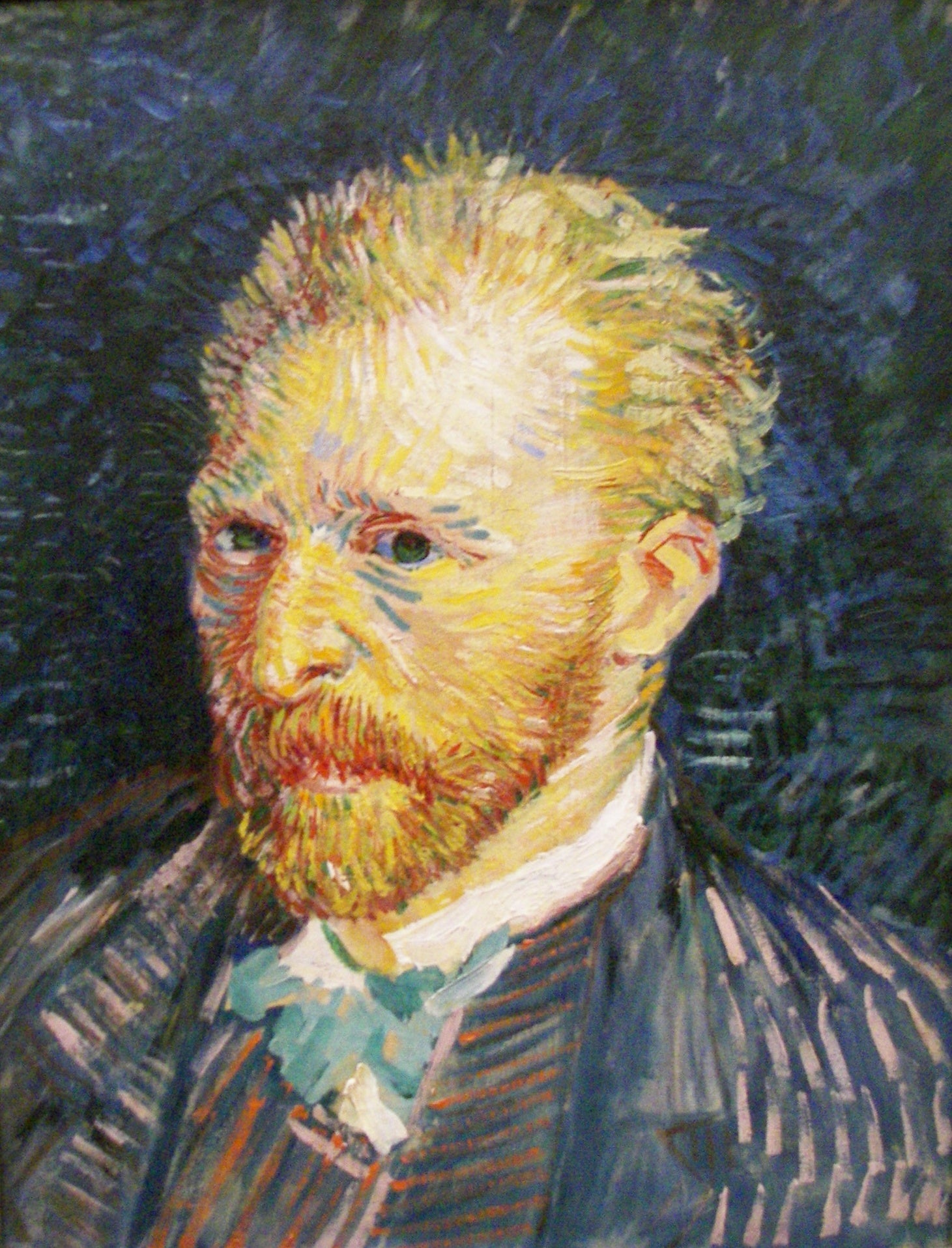 Reproduction du tableau « Portrait de l'artiste - Vincent van Gogh » par Alpha Reproduction en peinture à l’huile