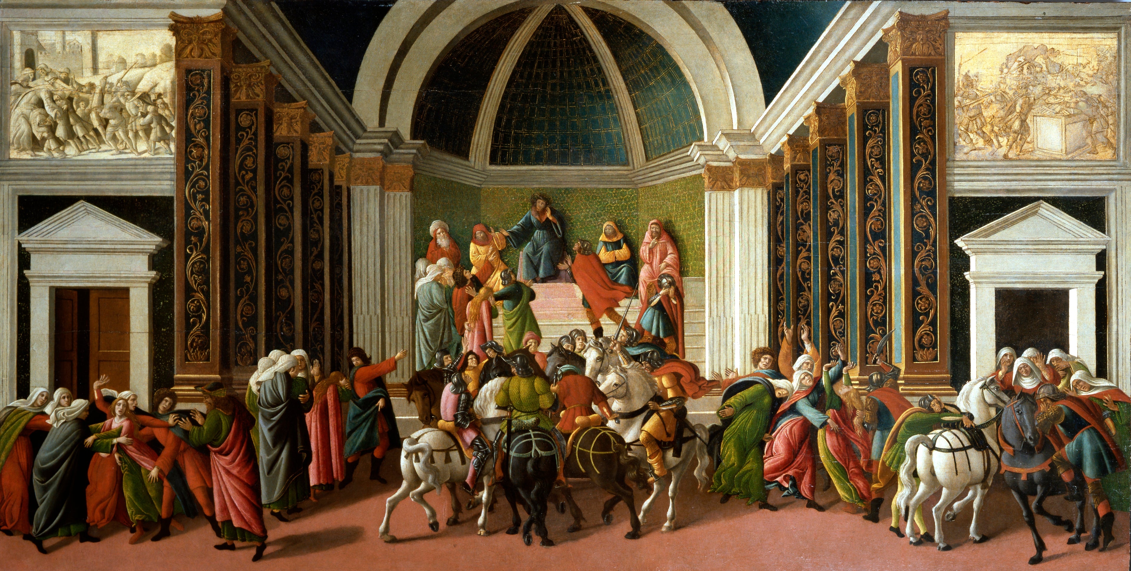 History of Virginie Romana - Sandro Botticelli