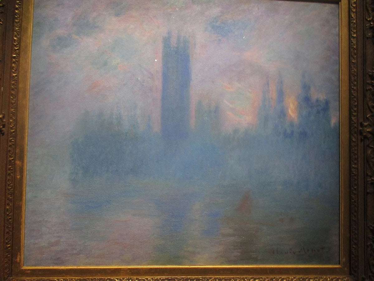 Monet Le Parlement de Londres