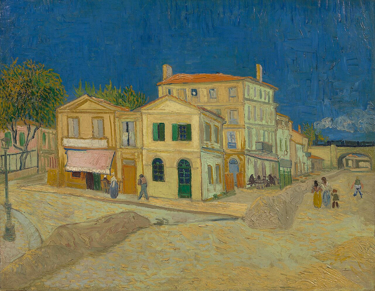 Vincent van Gogh, La Maison jaune, Arles, 1888