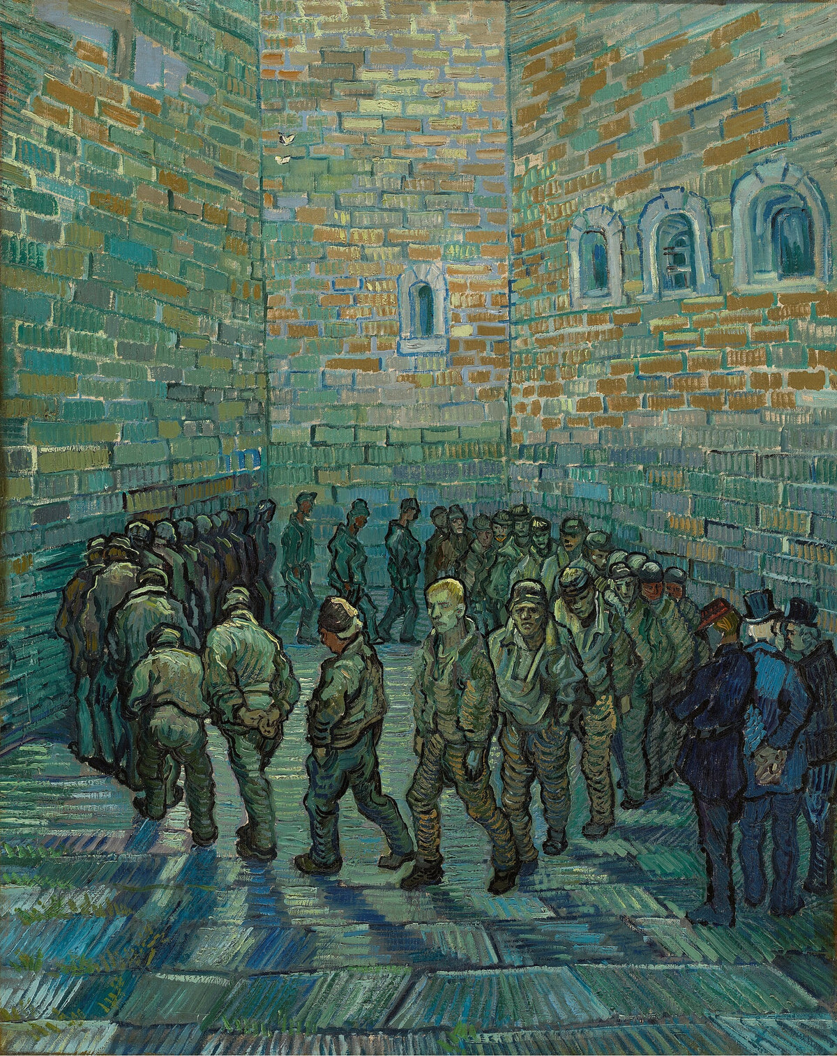Vincent van Gogh, La Ronde des prisonniers, 1890