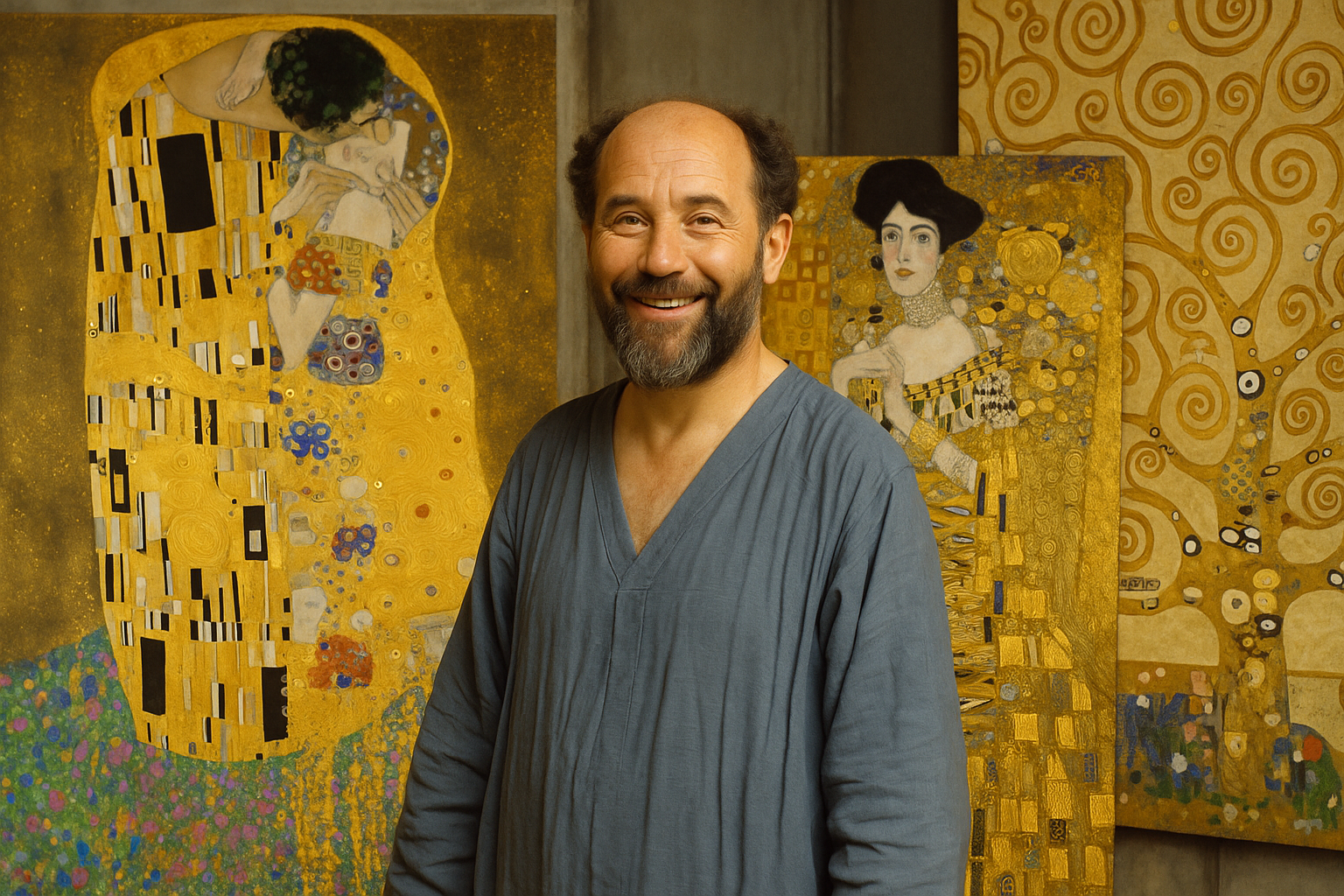 Who was Gustav Klimt? Dive into the golden world of the Viennese master.
