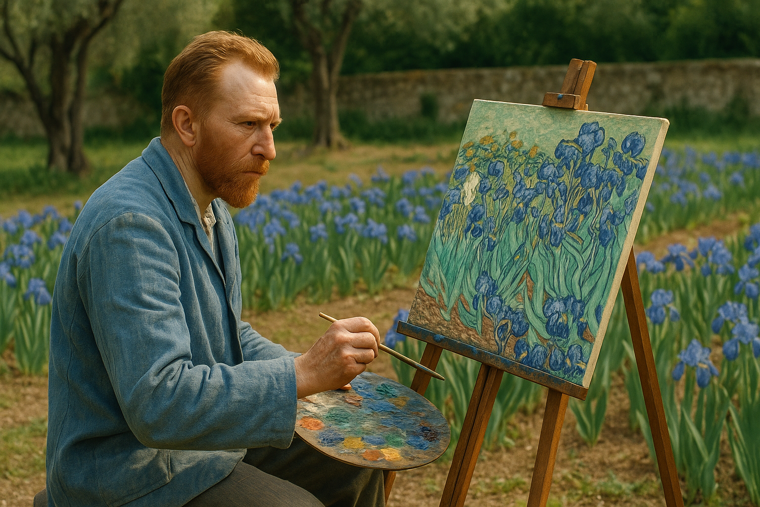 The Secret of the Irises: What Van Gogh Hid in His Flowers