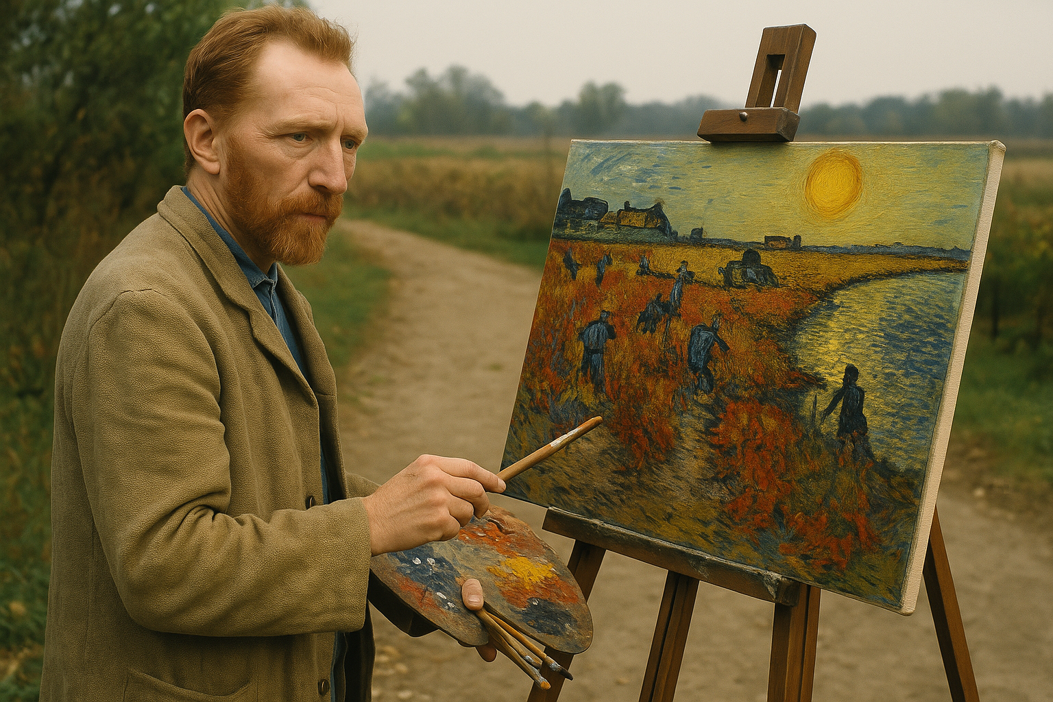 The Red Vineyard: The only painting sold during Van Gogh's lifetime - Hidden truth