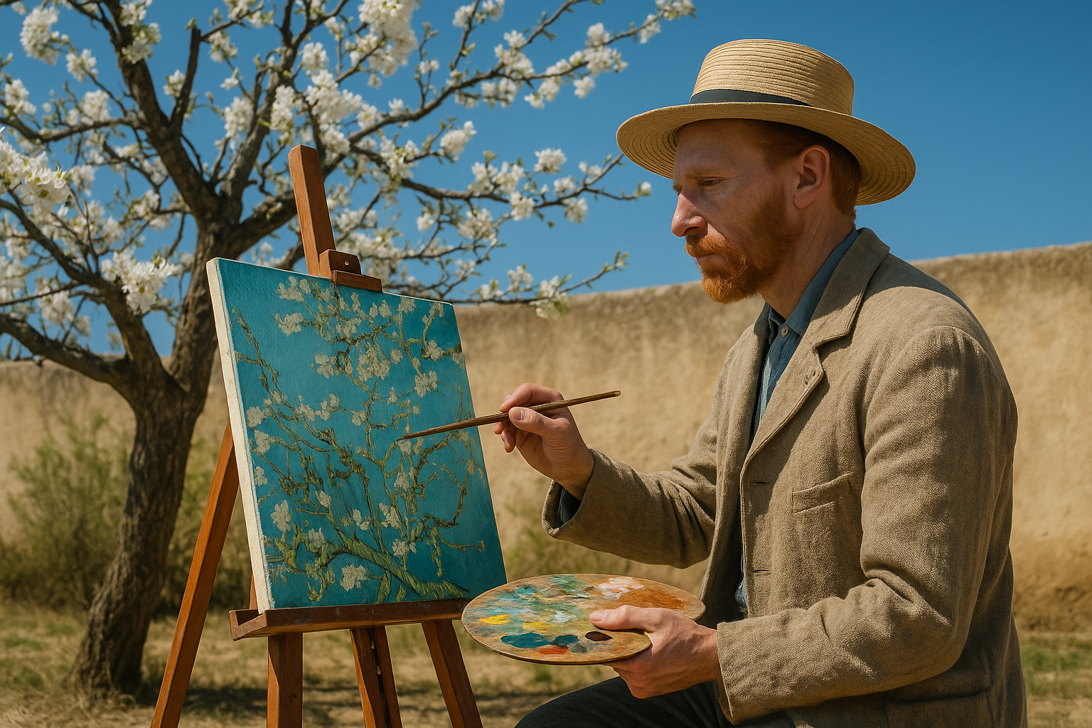 Why is the Almond Blossom so special in Van Gogh's work?