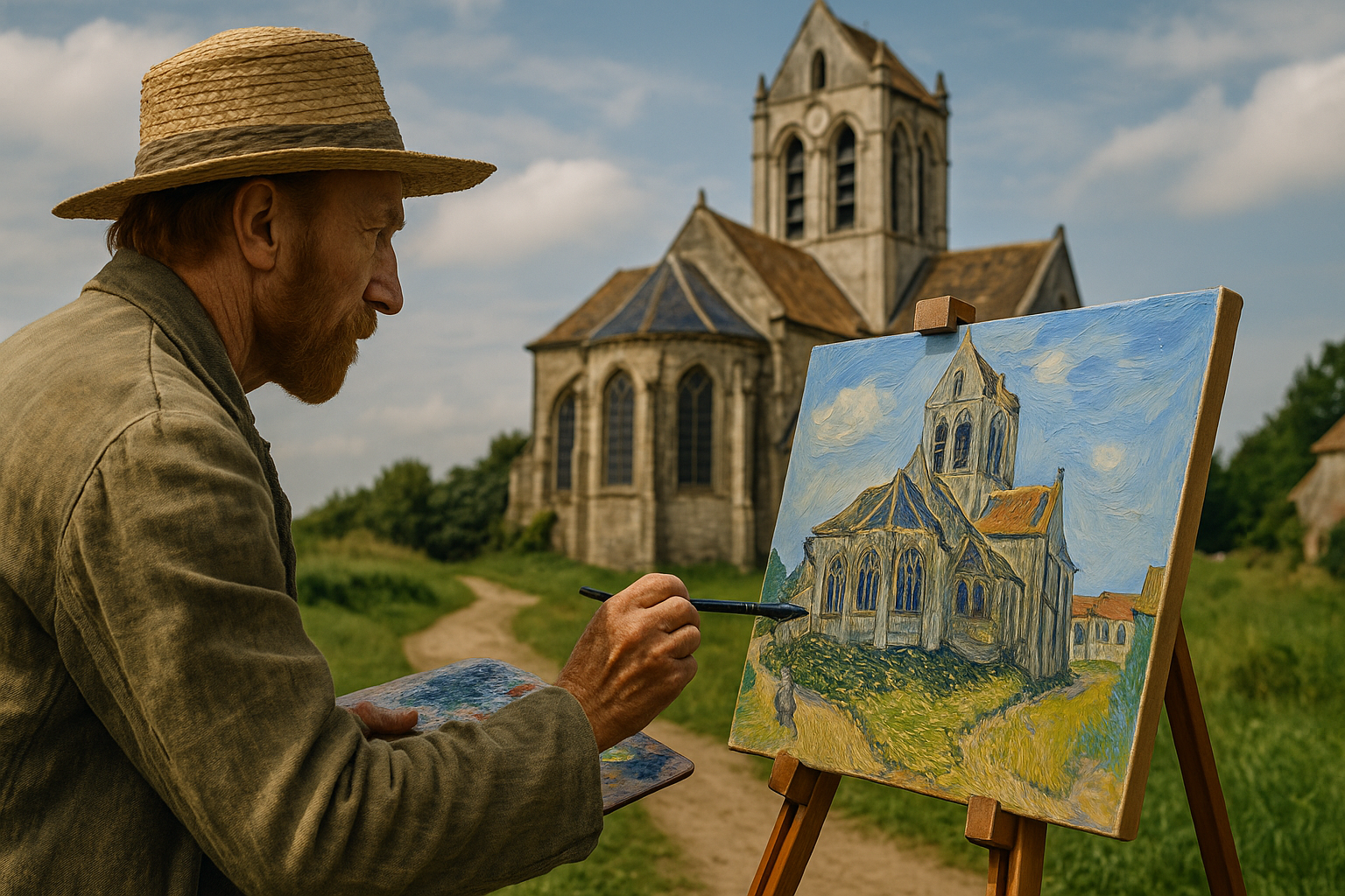 Van Gogh's Church at Auvers: Technical and Historical Analysis of the Painting