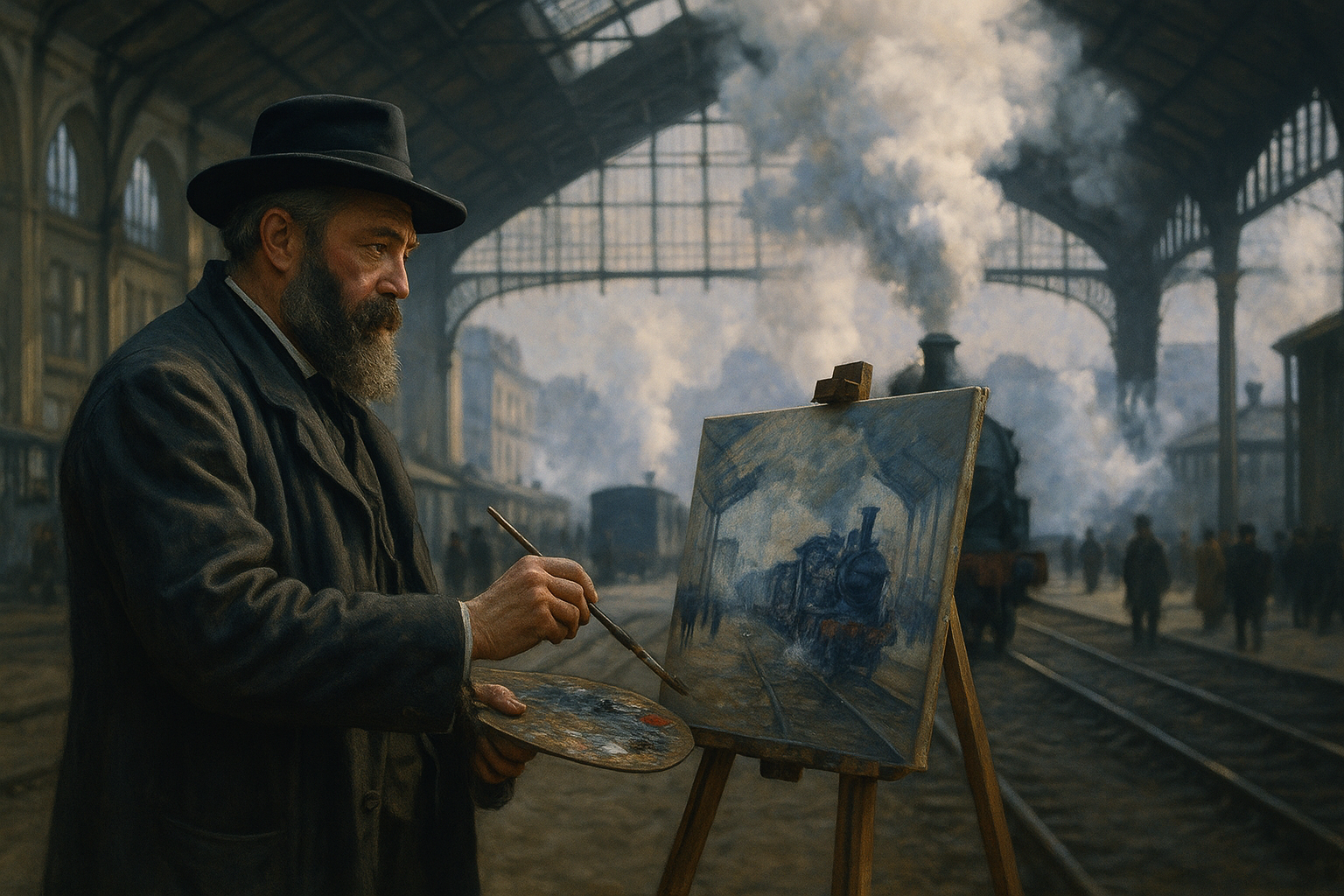 Saint-Lazare Station: Where Monet Painted Modernity in Smoke
