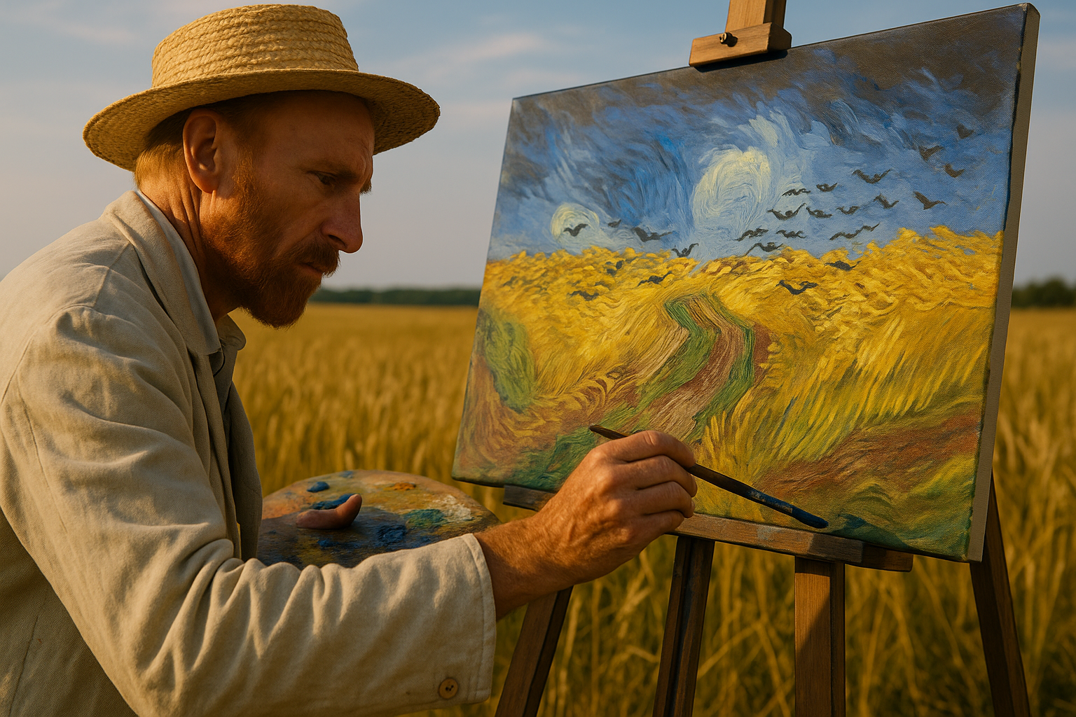 Wheatfield with Crows – Van Gogh's Final Cry, Painted Under a Turbulent Sky
