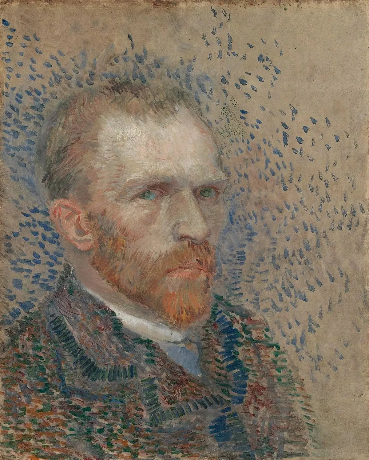 Autoportrait de Vincent van Gogh pour un guide des meilleurs films sur le peintre