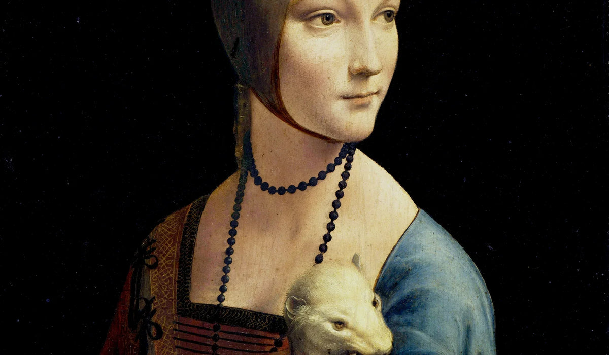 La Dame à l’hermine de Léonard de Vinci, Cecilia Gallerani et l’animal