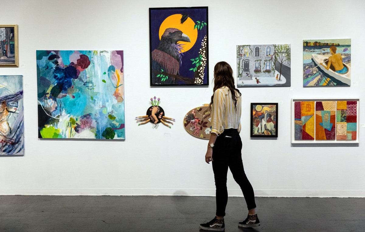 Visite d’une galerie d’art contemporain à Baltimore, Maryland