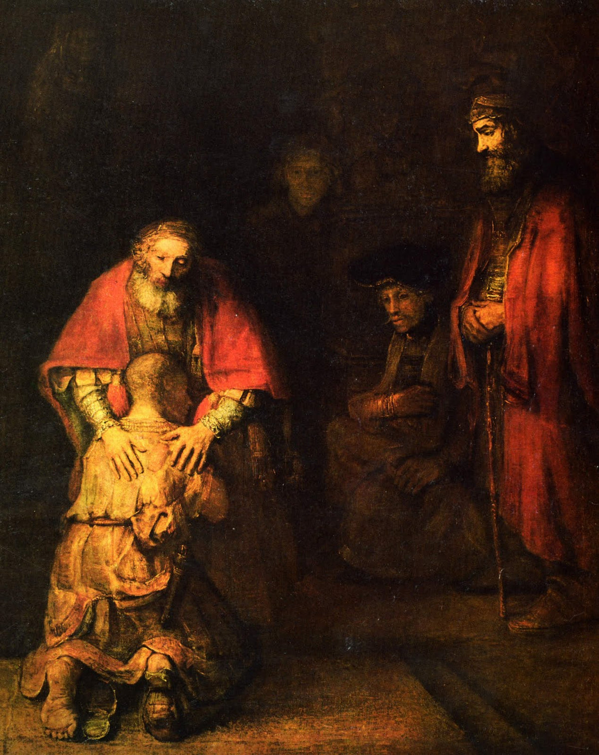 Le Retour de l’enfant prodigue de Rembrandt au musée de l’Ermitage
