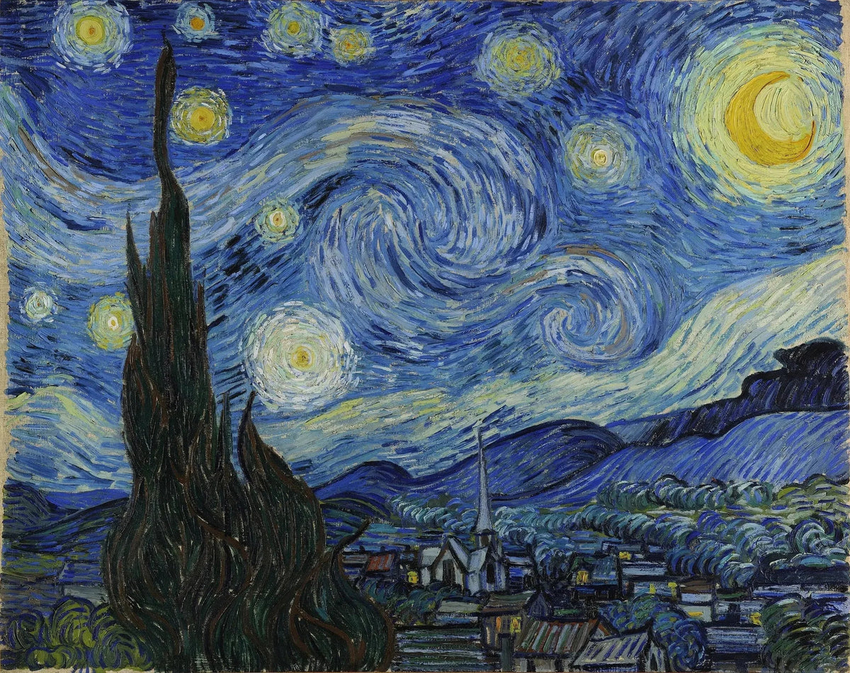 La Nuit étoilée, Vincent van Gogh, 1889