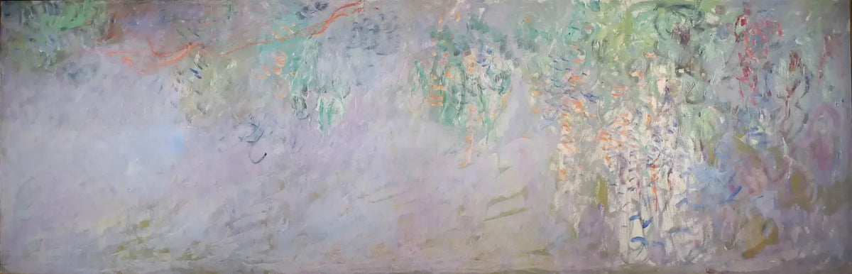 Les Glycines de Claude Monet, couleur, rythme et grandes décorations