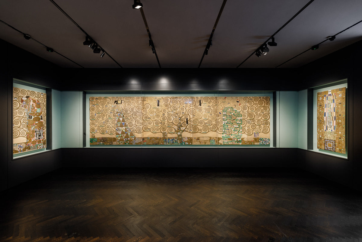 Les neuf dessins d’exécution de Gustav Klimt pour la frise Stoclet au MAK de Vienne