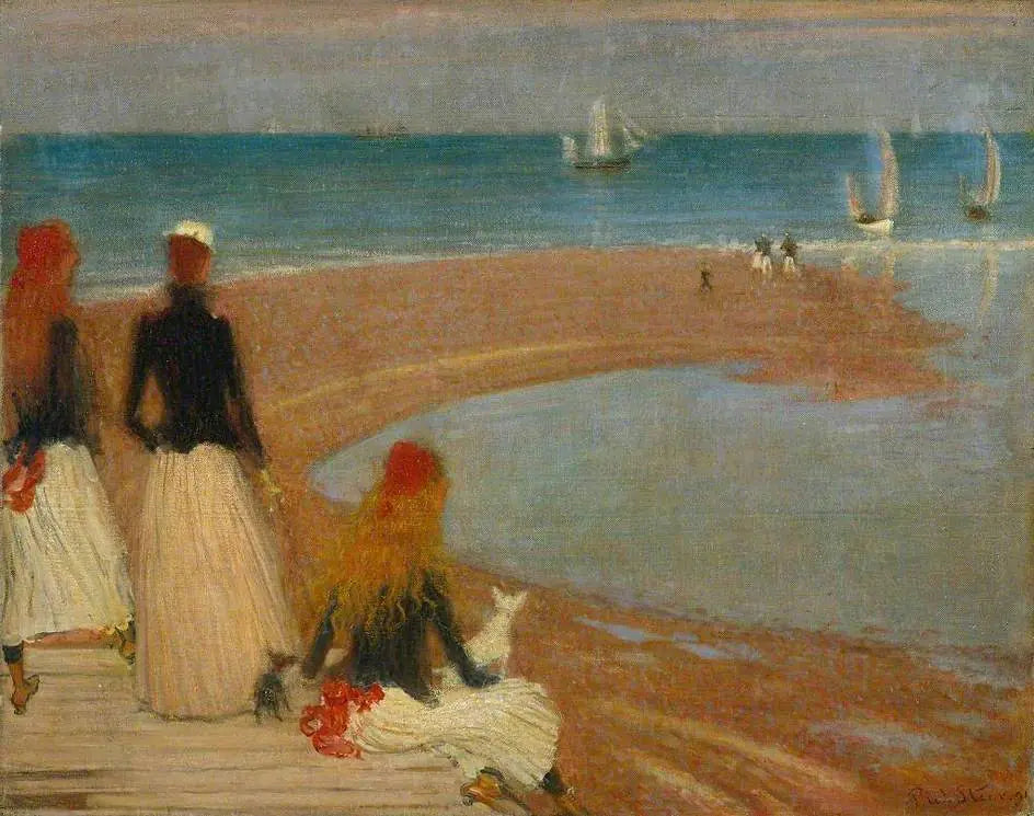 La Plage à Walberswick — Philip Wilson Steer