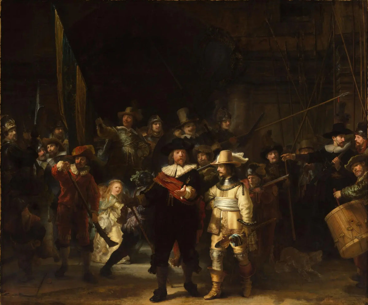 Rembrandt, La Ronde de nuit, 1642, Rijksmuseum