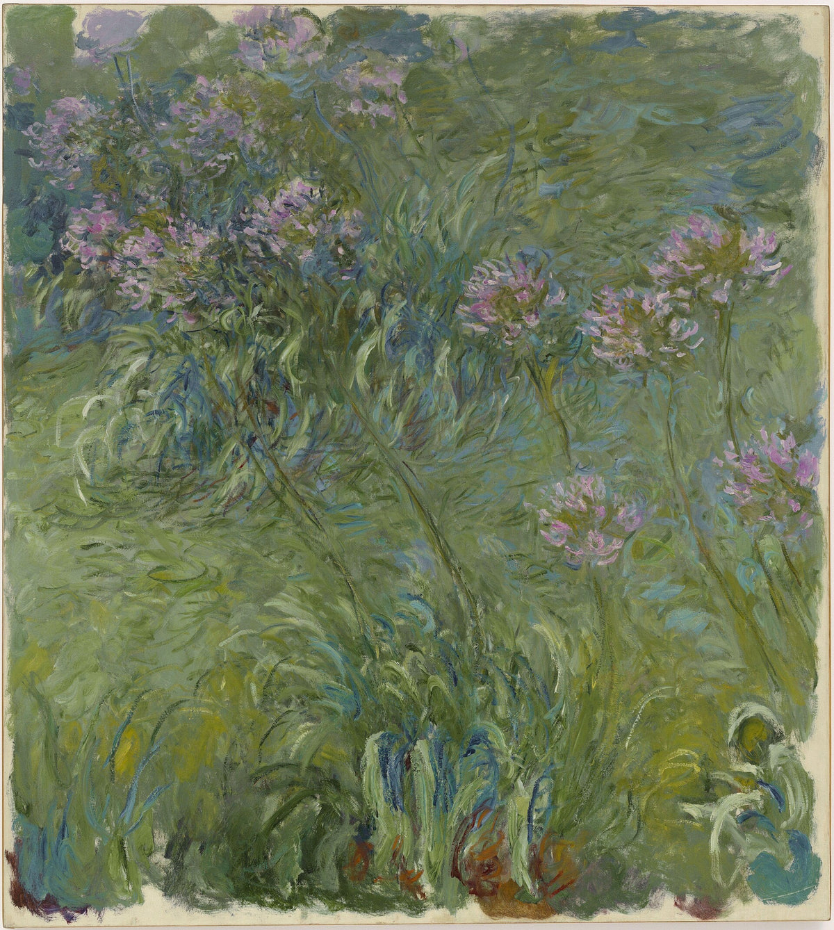 Claude Monet, Agapanthus, 1914-1926, MoMA, 527.1992, W1822
