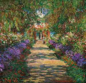 100 Famous Paintings of the Garden of Giverny – Claude Monet