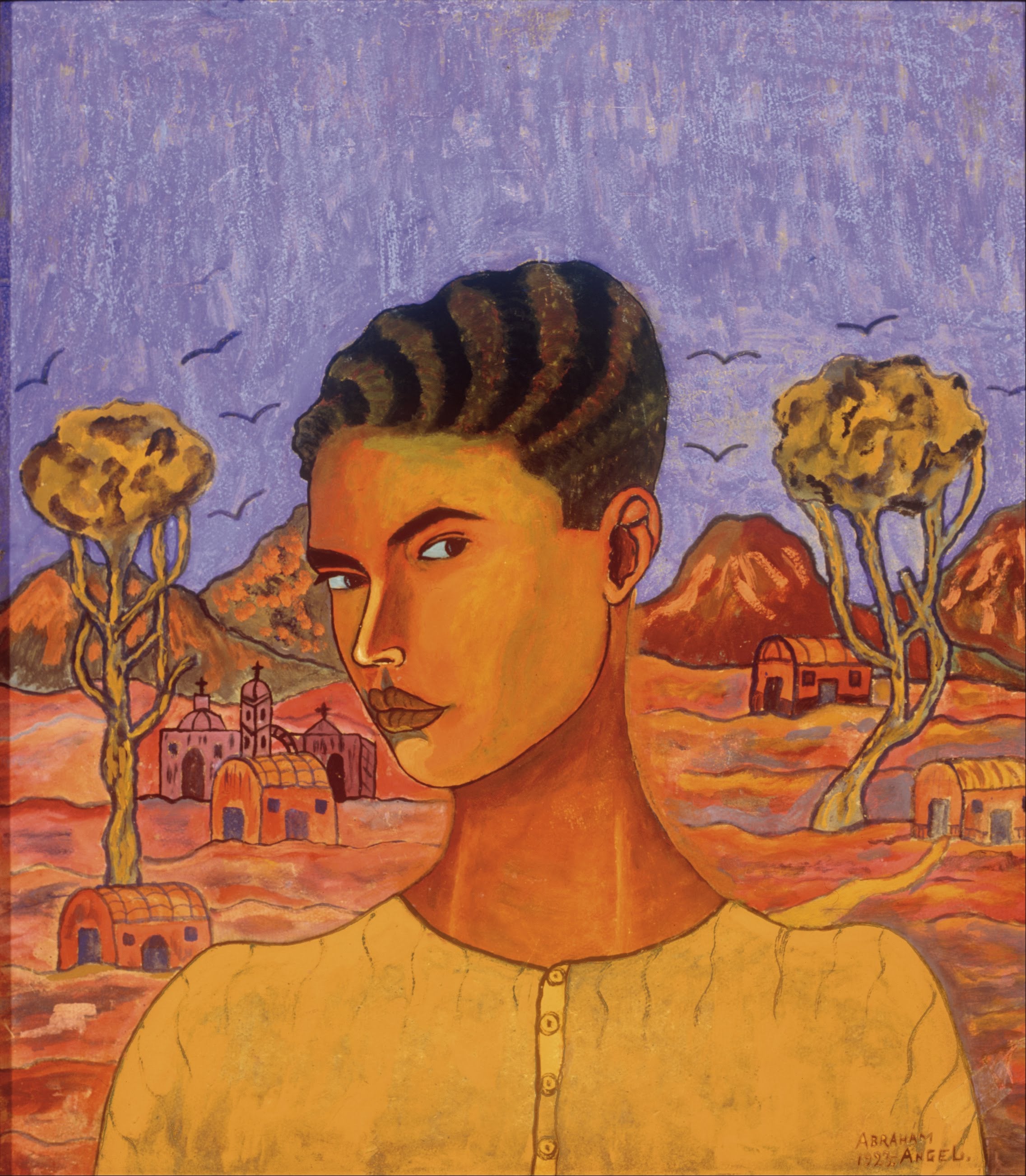 Autoportrait d’Abraham Ángel