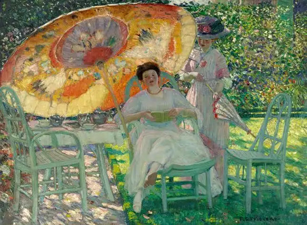 33- Frederick Carl Frieseke (1874–1939) (American in France)