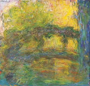 the Japanese bridge Monet