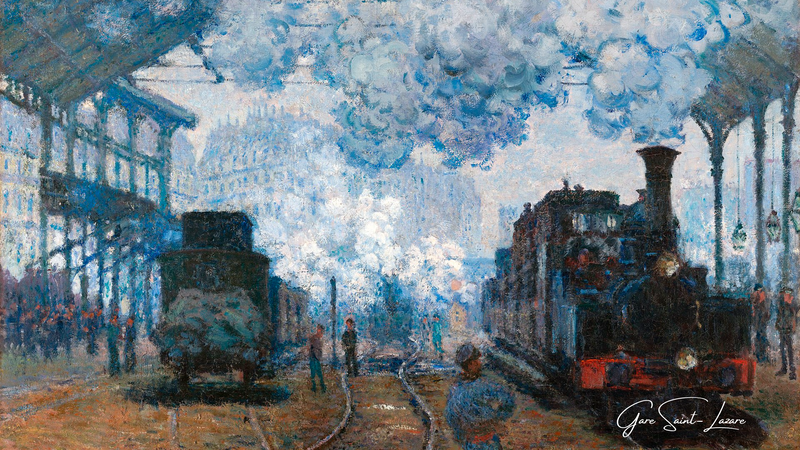 The Saint-Lazare Station Monet