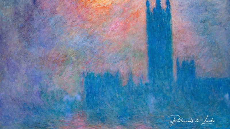 London Parliament Monet