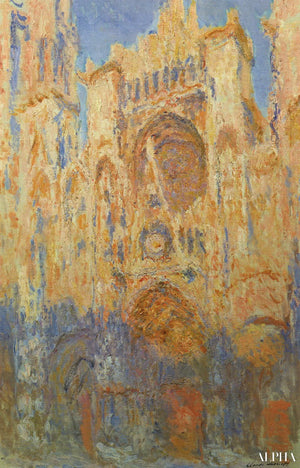 20 Famous Paintings of the Rouen Cathedrals – Claude Monet
