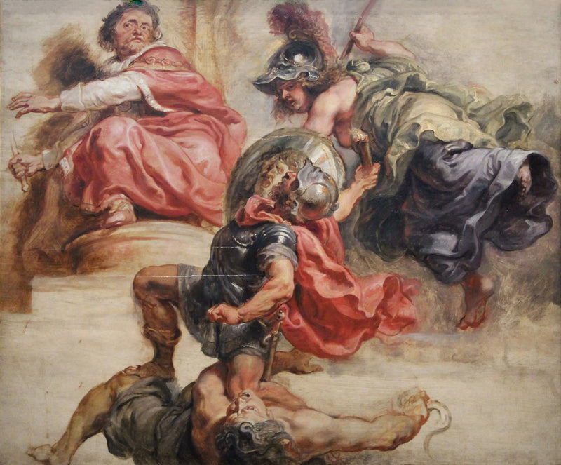 The Victorious Wisdom of War and Discord under the Reign of James I of England - Peter Paul Rubens