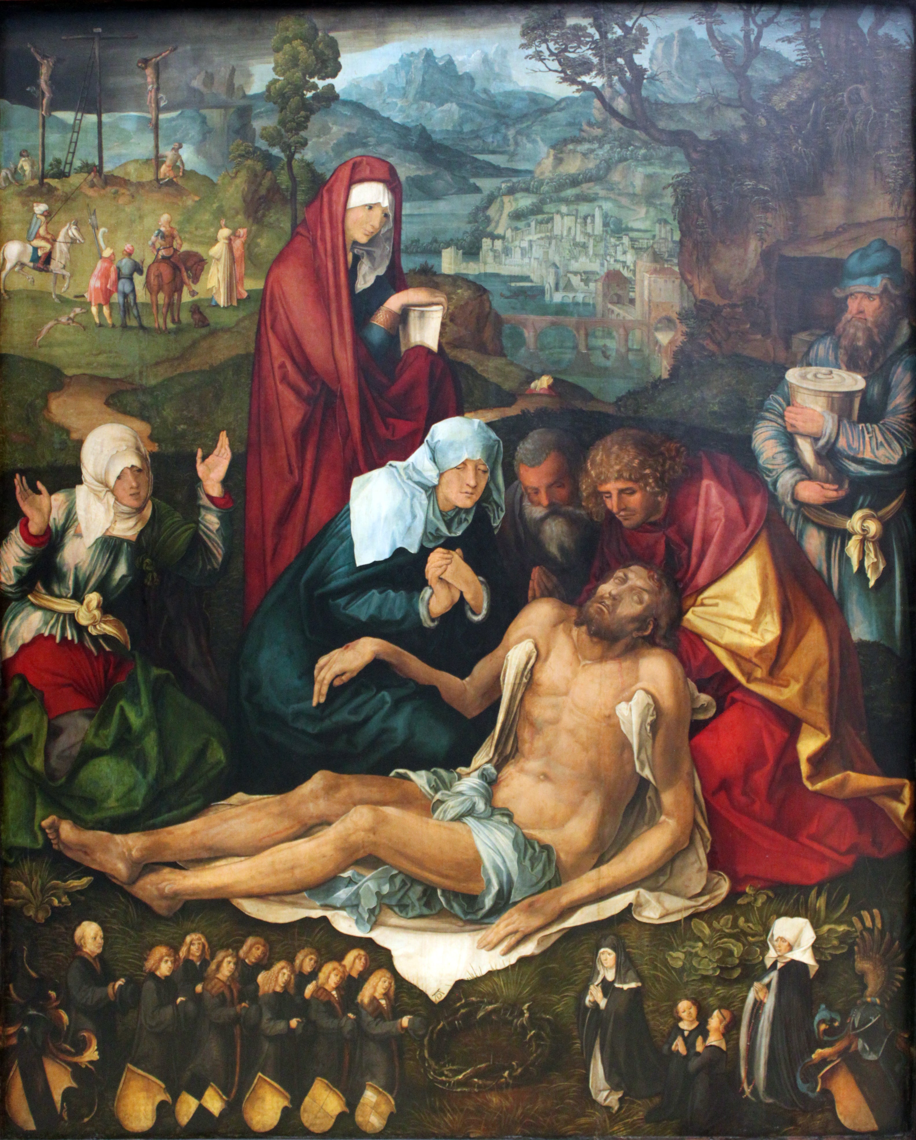 Lamentation of Christ - Albrecht Dürer