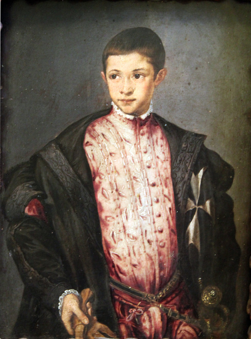 Ranuccio Farnese (1530-1565) at the age of 12 - Francesco Salviati