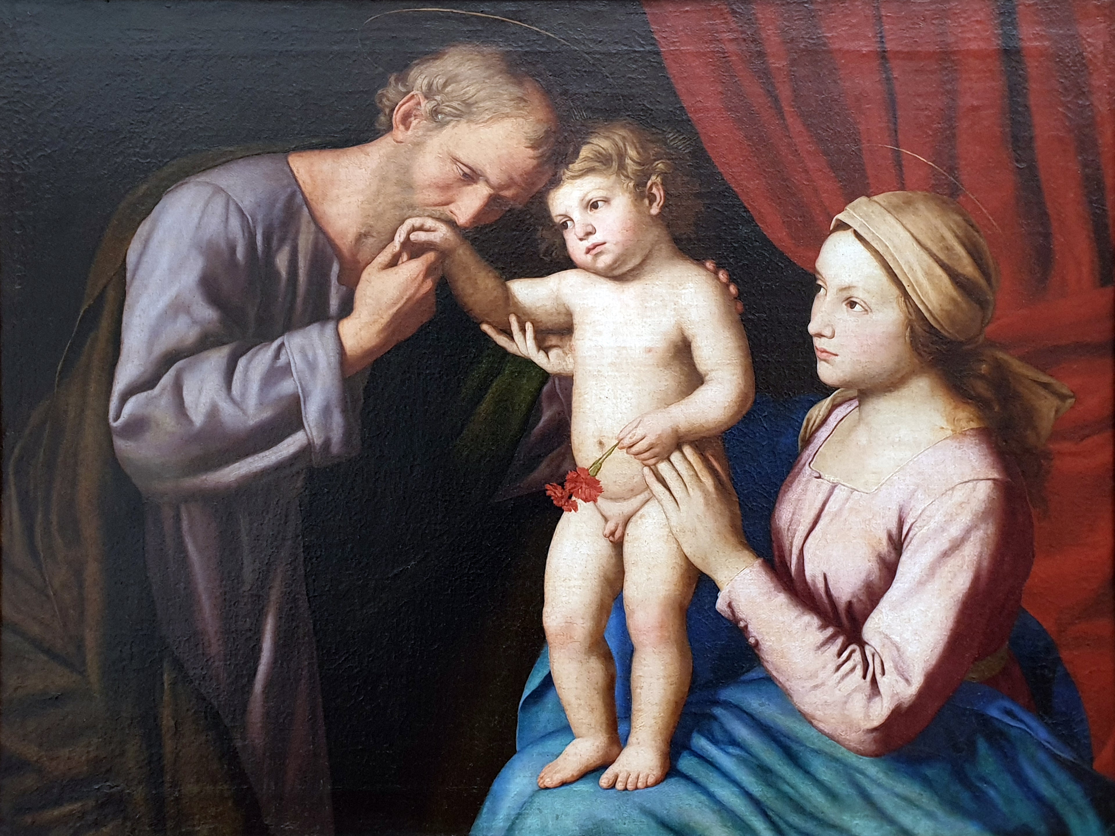 La Sainte Famille - Giovanni Battista Salvi