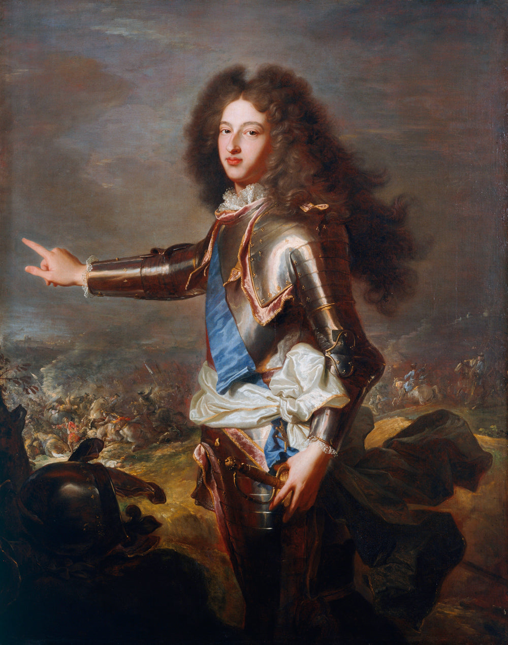 Louis, duc de Bourgogne - Hyacinthe Rigaud
