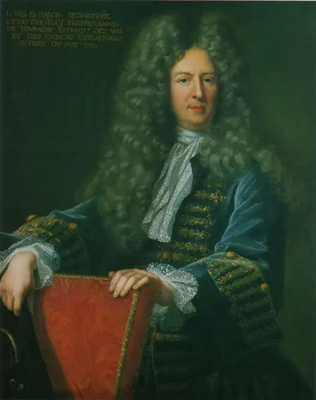 Portrait of Louis-Nicolas Le Tonnelier, Baron de Breteuil (1648-1728) - Hyacinthe Rigaud