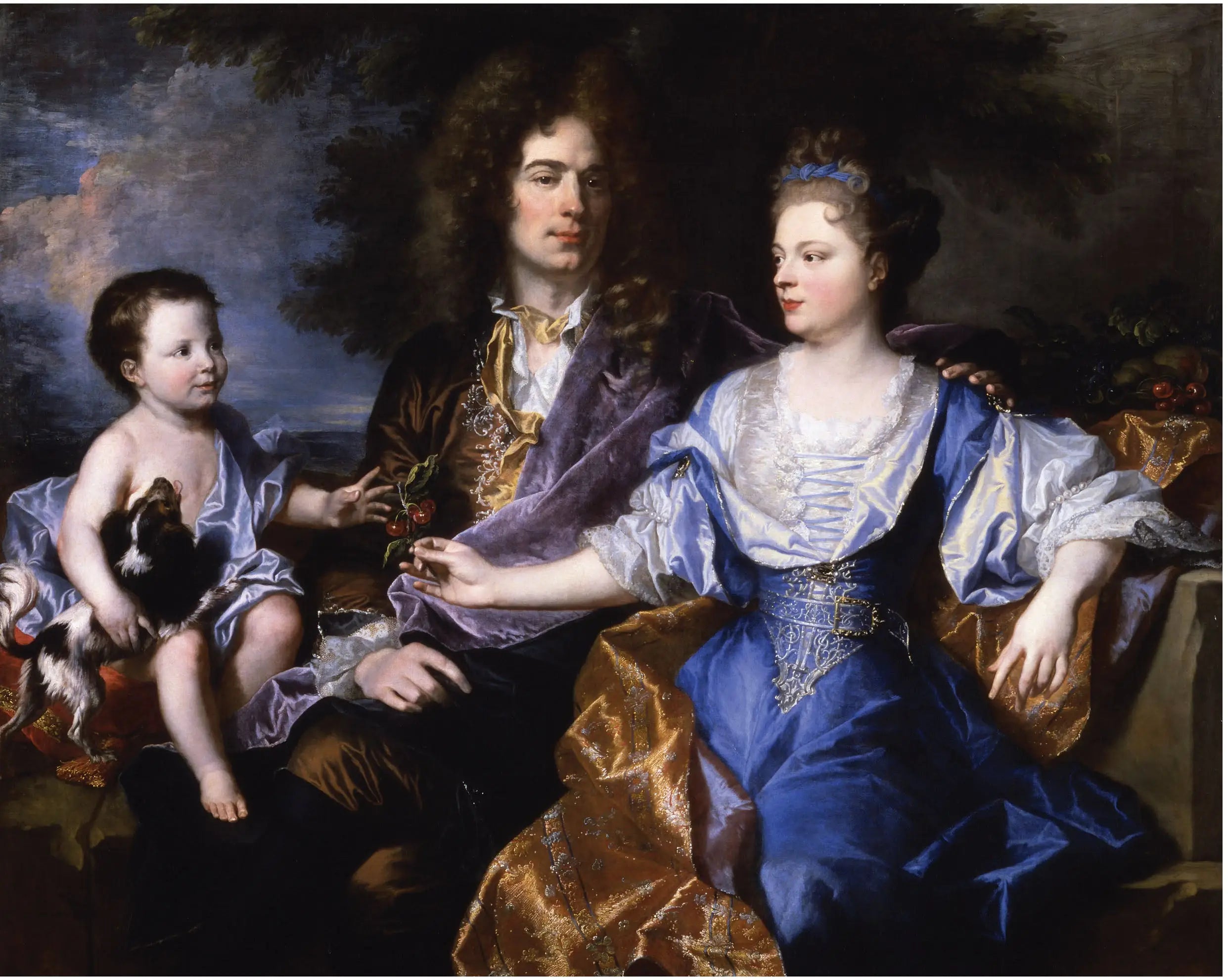 La Famille Léonard - Hyacinthe Rigaud - Alpha Reproduction