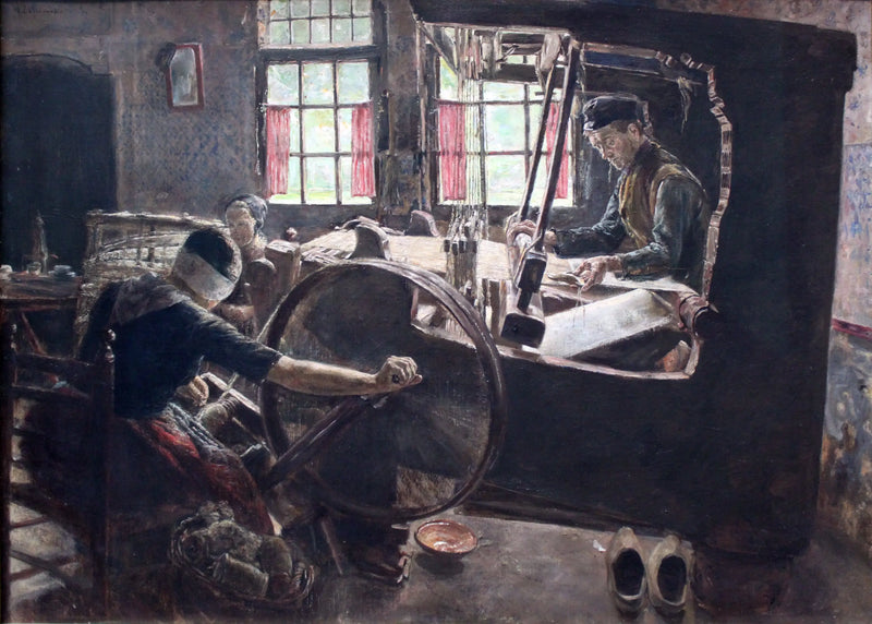 The Weaver - Max Liebermann