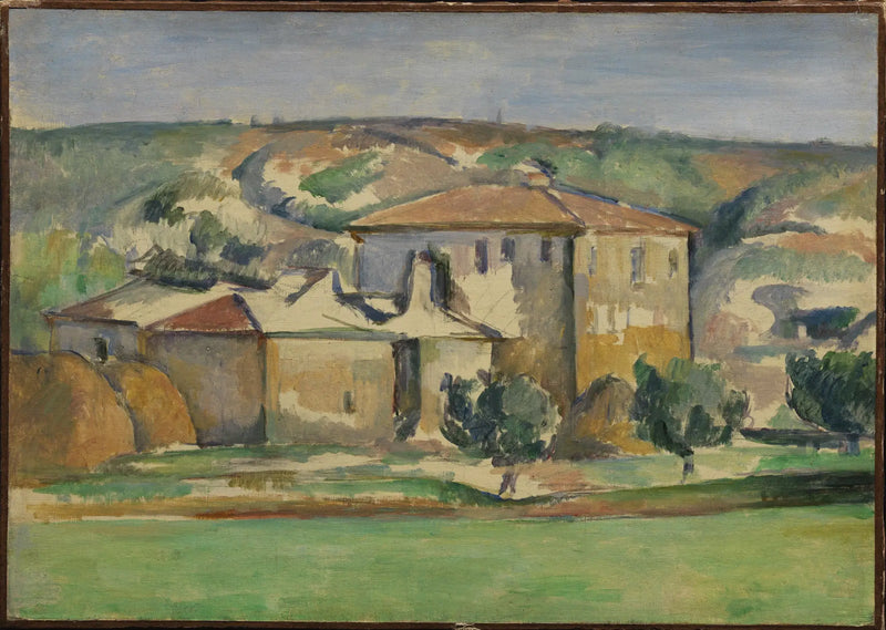 Provençal Houses, Encagnane - Paul Cézanne