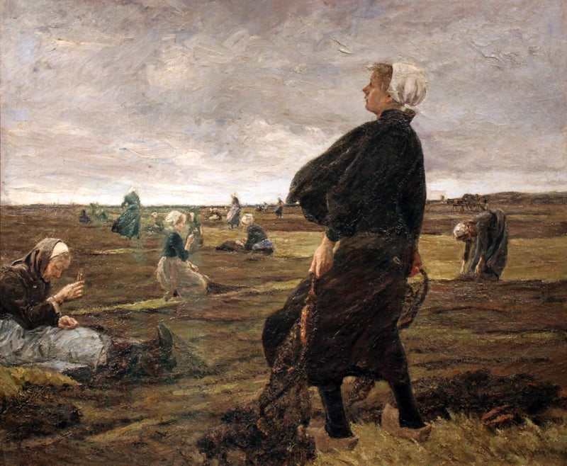 The filet repairers - Max Liebermann