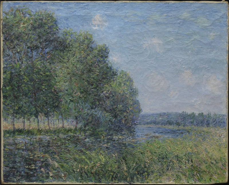 View of the River - Alfred Sisley