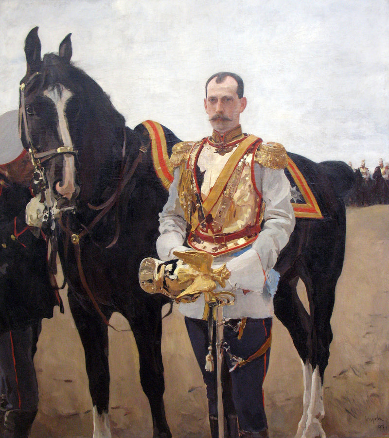 Portrait of Grand Duke Pavel Alexandrovich - Valentin Serov
