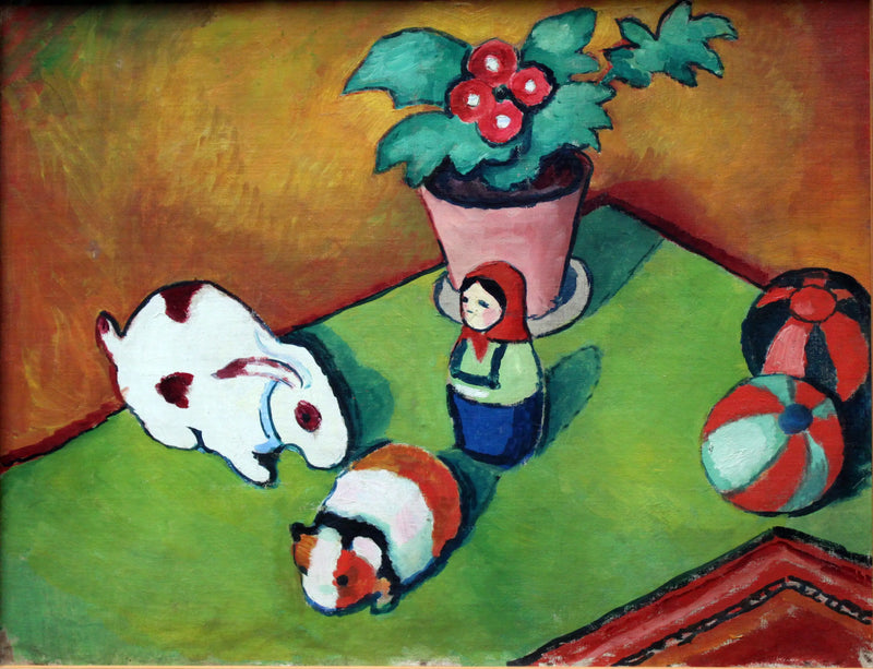 The Toys of Little Walter - August Macke